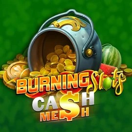 Burning Slots Cash Mesh slot icon by BF Games, available at Wild Robin Casino