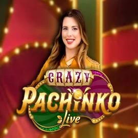 Crazy Pachinko game by Evolution – logo hosted on Wild Robin Casino