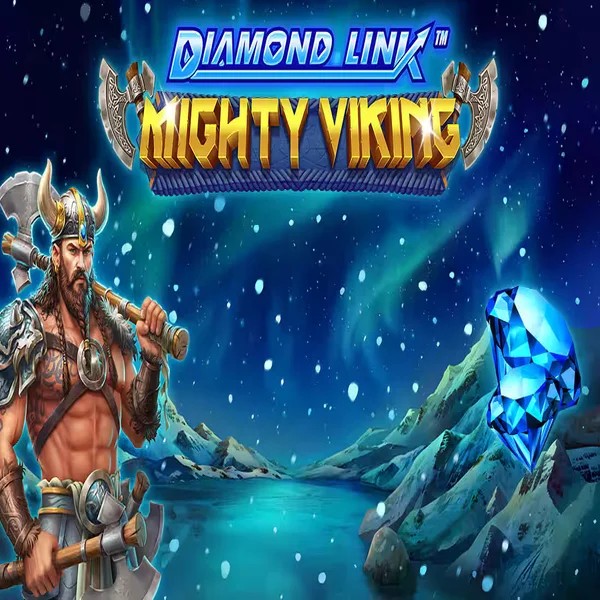 Diamond Link Mighty Viking slot icon by Greentube, available at Wild Robin Casino
