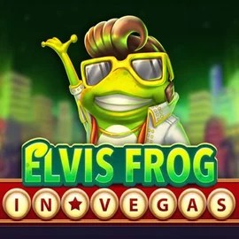 Elvis Frog In Vegas slot visual from BGAMING available on wildsrobin.it
