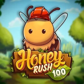 Slots logo of Honey Rush 100 from Play'n GO at Wild Robin Casino