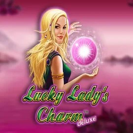 Lucky Ladys Charm Deluxe online game logo by Greentube on wildsrobin.it