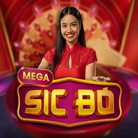 Mega Sic Bo slot logo by Pragmatic Play at Wild Robin Casino
