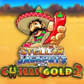 Stellar Jackpots with Chilli Gold x2 online game logo by Lightning Box Game on wildsrobin.it